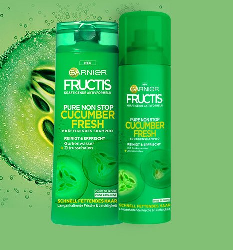 Fructis Cucumber Fresh - Produktabbildungen